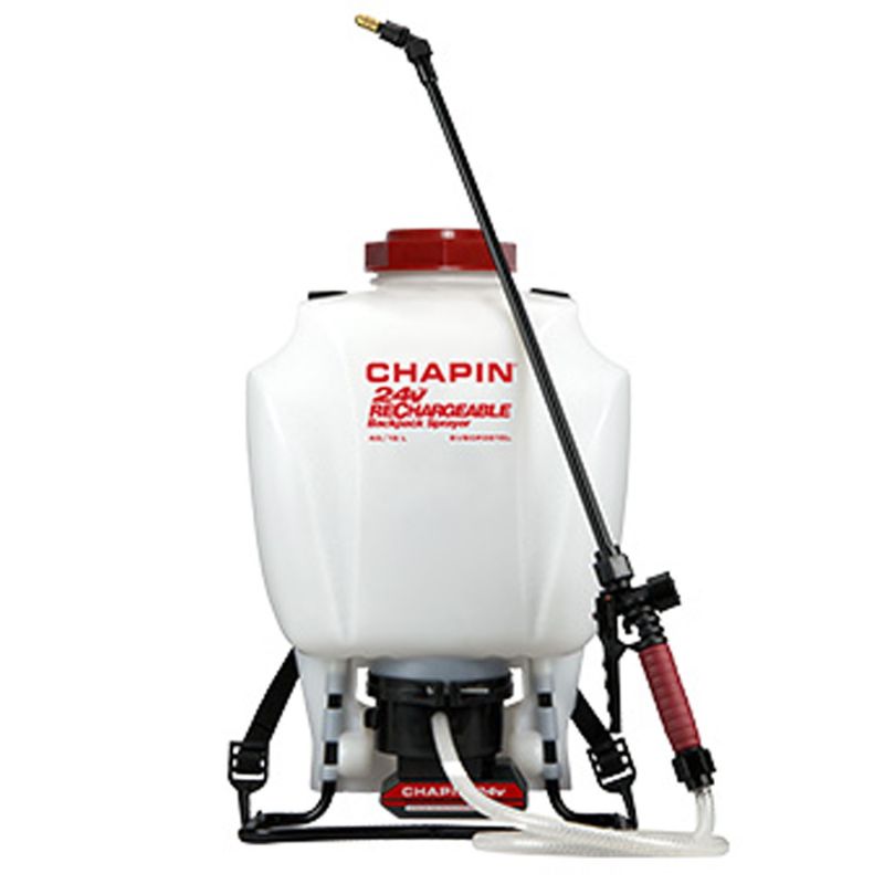 omvendt amme Bløde fødder 15L Rechargeable 24V Backpack Sprayer | Tank Management