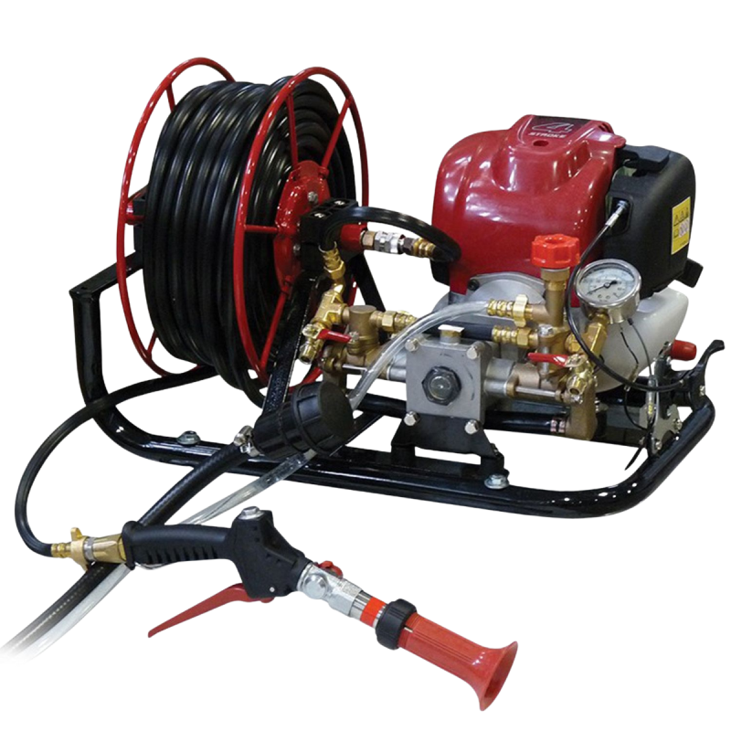 Spray Marshal unit, 12lpm 25 bar Rapid Commando pump GX35 Honda motor ...