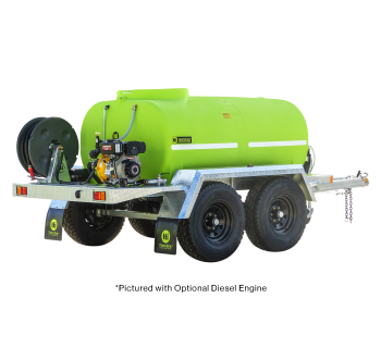 2000 litre road registerable Fire Ranger baffled trailer PRFQD2000LZ - Tank Management