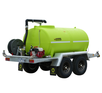 3000 litre road registerable Fire Ranger baffled trailer PRFQD3000LZ - Tank Management
