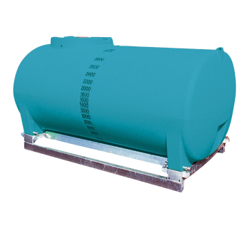 3000L Pin Mount Spray Tank - Frame Optional PTSP03000TT - Tank Management