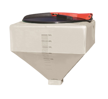 Rinse Bin, 50L, No Frame/Fitting PJR0050LNA - Tank Management