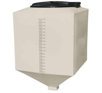 Rinse Bin, 200L, no frame/fitting PJR0200LNA - Tank Management