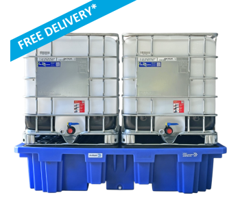 AusBund™ Double IBC Spill Containment Bund BUND_POLYAB02 - Tank Management