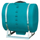 300L Oval Strap Mount Spray Tank - Frame Optional