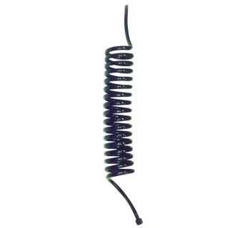Coiling hose 10mm ID with 1/2" nut & tail fitting  ATPH045M10T - Tank Management