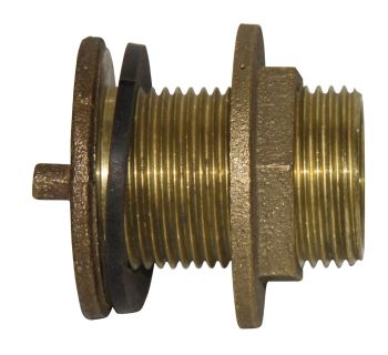 25mm (1") brass tank fitting  ARFB025 - Tank Management