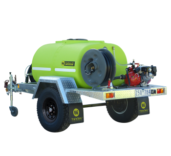 1000 litre road registerable Fire Ranger baffled trailer  PRFQ1000LZ - Tank Management