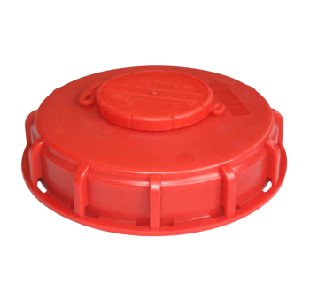 DN150 Vented DG IBC Lid - Red  LID_02-G - Tank Management