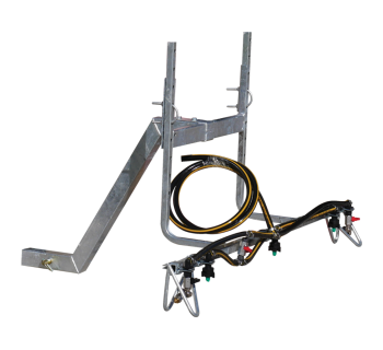 Versatile boom 1.2M wide, up to 4M spray width, galvanised steel  ABVL040-GN - Tank Management