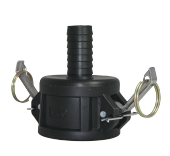 2" Camlock Coupler x 1" Hose Tail  CAM_0525C - Tank Management