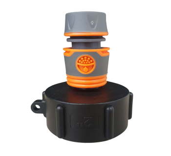S60x6 IBC Female x 1/2” Tap Adaptor & Hose Connector BLDAHC - Tank Management