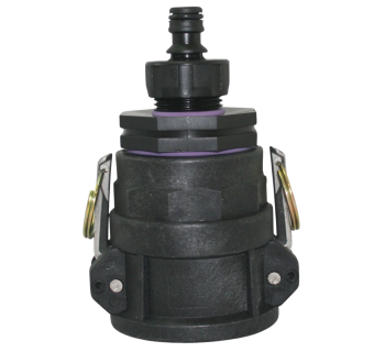 2" Camlock Coupler x 1” MBSP with Tap Adaptor BLDCGT - Tank Management