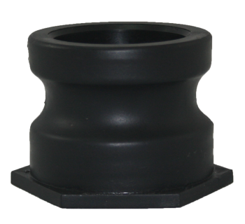 S60x6 IBC Female x 2" Short Camlock Adaptor  CAM_05ASB - Tank Management