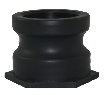 S60x6 IBC Female x 2" Short Camlock Adaptor  CAM_05ASB - Tank Management