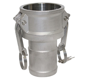 2" Stainless Steel Camlock Coupler x 2" Hosetail  CAM_05CSS - Tank Management