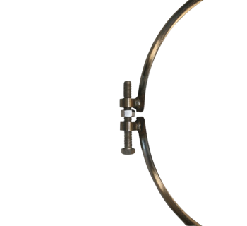22" Plated Clamp Ring  CLA558Z - Tank Management