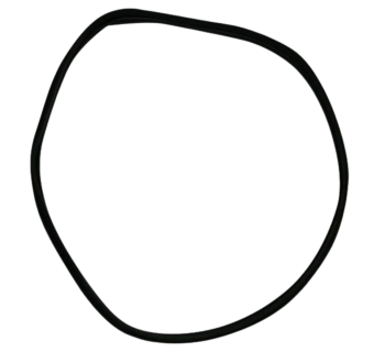 22'' EPDM Snyder Full Wrap Lid Gasket  GAS558E - Tank Management