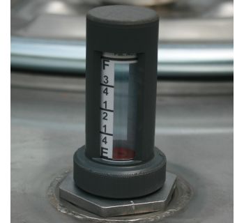 All PVC One Piece Guard And Lock Nut Assembly  GAUGE_02 - Tank Management