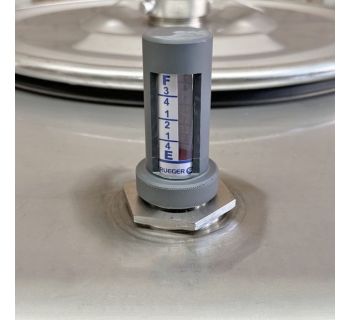 All PVC One Piece Guard And Lock Nut Assembly  GAUGE_02 - Tank Management