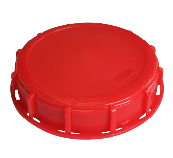 DN150 Non Vented IBC Lid - Red  LID_01 - Tank Management