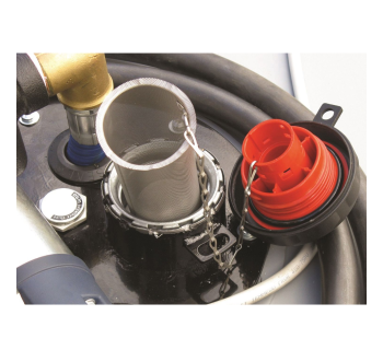 Non-vented pad-lockable diesel filler lid with strainer & anti-loss chain  ADLC001CCF - Tank Management