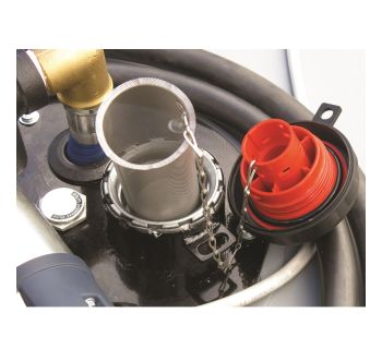 Non-vented pad-lockable diesel filler lid with strainer & anti-loss chain  ADLC001CCF - Tank Management