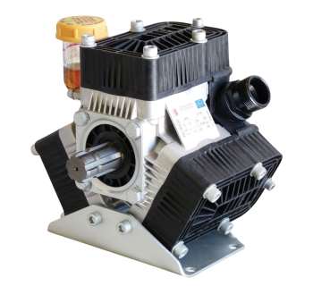 Poly 2073 3 piston semi-hydraulic diaphragm pump 75lpm with Gearbox  APL0750KG - Tank Management
