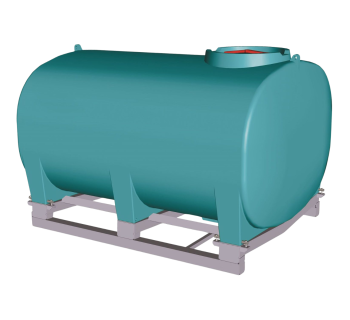 6000L Low Pin Mount Spray Tank - Frame Optional PTSP06000ATT - Tank Management