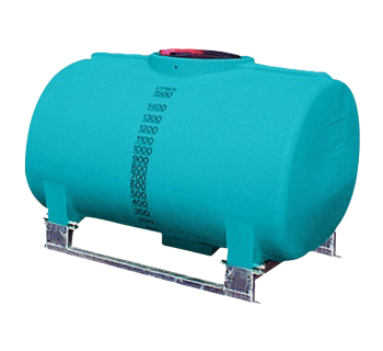 1500L Pin Mount Spray Tank - Frame Optional PTSP01500TT - Tank Management