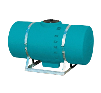 300L Circle Strap Mount Spray Tank - Frame Optional PTSS00300TT - Tank Management