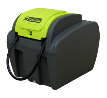 200 litre DieselCaptain high diesel unit & pump cover  DUL0200ALD040V1-TTI - Tank Management