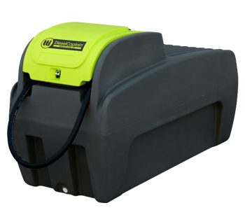 300 litre DieselCaptain slimline diesel unit & pump cover  DUL0300ALD040V1 - Tank Management