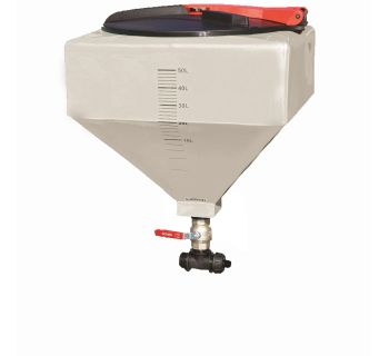 50 litre rinse bin, no frame  PJR0050LCNA - Tank Management