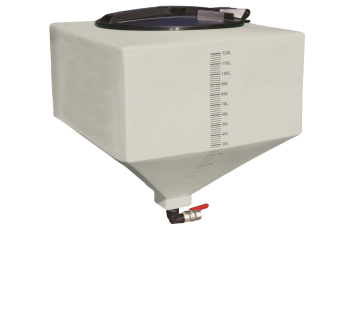 120 litre rinse bin, no frame  PJR0120LCNA - Tank Management