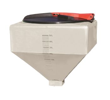 Rinse Bin, 50L, No Frame/Fitting  PJR0050LNA - Tank Management