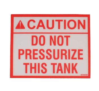 Do Not Pressurize  DEC_SS_NOPR-1 - Tank Management