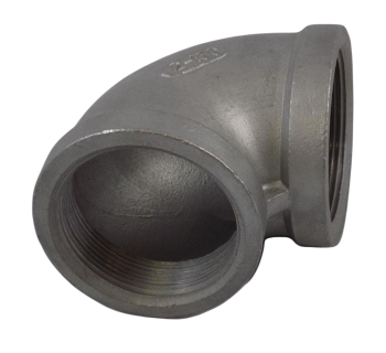 2" 90° 304 Stainless Steel Nipple  ELB_50FFSSN - Tank Management