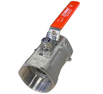 2" Stainless Steel NPT Ball Valve - Standard Stem  VAL_04-STS - Tank Management