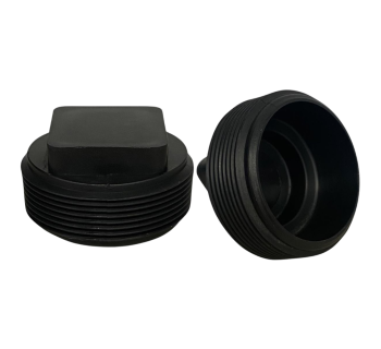 2" PVC NPT Square Head Shipping Plug  PLUG_25 - Tank Management