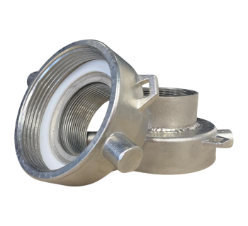 3" x 2" Female NPS Stainless Steel Reducing Cap  CAP_37SS - Tank Management