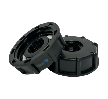S60x6 IBC Buttress Dust Cap with flush inlets  CAP_F - Tank Management