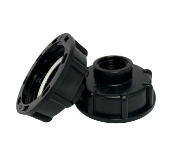 S60x6 IBC Buttress Dust Cap with raised inlets  CAP_R - Tank Management
