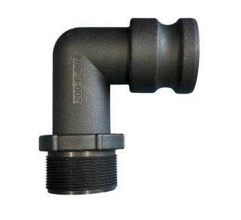 2" MBSP x 2” Male Camlock Elbow CAMFE50 - Tank Management
