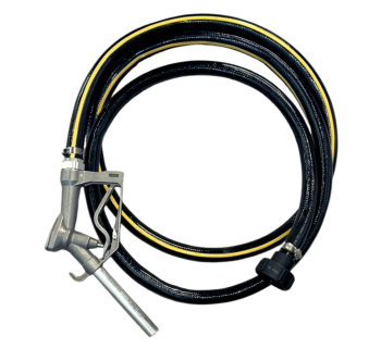 4M x 1 inch hose IBC Dispenser Aluminium Gun  DPK_04A-1 - Tank Management