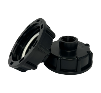 S60x6 IBC Buttress Dust Cap with Raised Inlets  CAP_R - Tank Management
